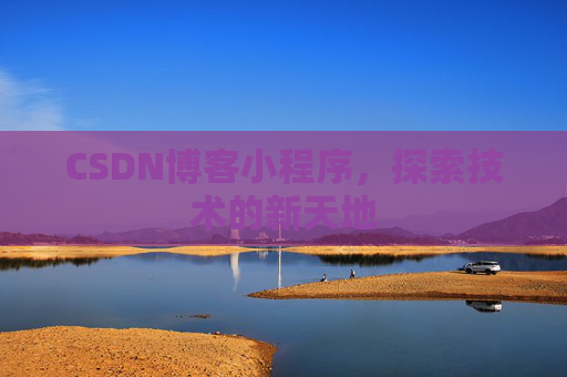 CSDN博客小程序，探索技术的新天地
